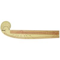 Rigla curbata French Curve, gradata in centimetri BabySnap