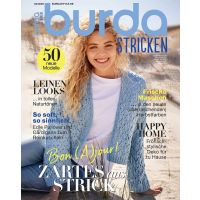 Revista Burda Style tricotaje Stricken nr. 3/2025 editata in limba germana