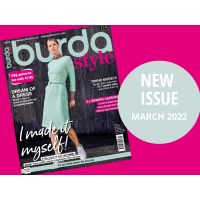 Revista Burda Style numarul 3/2022 editata in limba germana